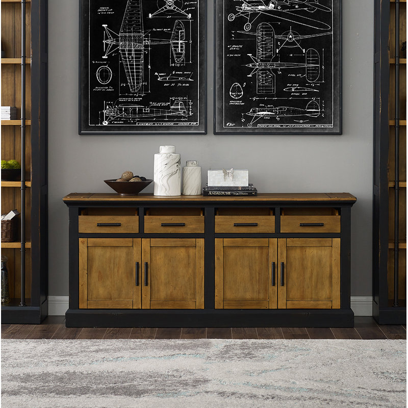 17 Stories Eveloe Storage Credenza & Reviews Wayfair